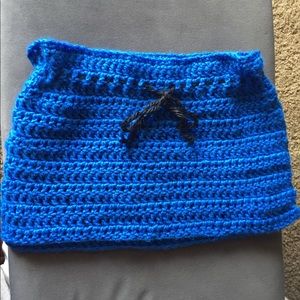 Handmade mini crochet skirt